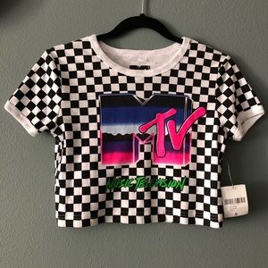 Forever 21 Retro MTV Crop Top